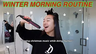 WINTER MORNING ROUTINE! Vlogmas Day 2 | Nicole Laeno