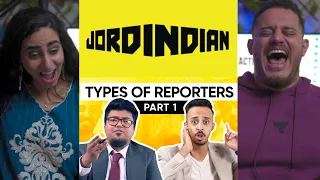 Types Of Reporters JORDINDIAN Reaction by Arabs | News Channels | Types Of News Reporters Part 1