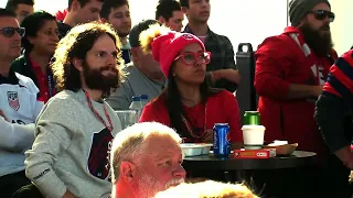 Fans cheer on U.S. at World Cup watch party in CITYPARK