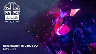 Benjamin Ingrosso - Dance You Off - SWEDEN | LIVE | OFFICIAL | 2018 London Eurovision Party