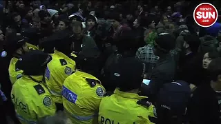 Arrests at City Hall protest