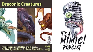 D&D 5e | Podcast | Dragons | Dracohydra, Elder Brain Dragon, Eyedrake