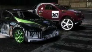 NFS Most Wanted HD Ford Fiesta RS & Mitsubishi Triton L200 Modern Rockport Retextured Dragozool ENB