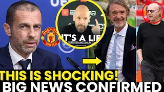 🛑EARTHQUAKE AT OLD TRAFFORD🔥UEFA MAKES SHOCKING DECISION ABOUT MAN UTD'S EUROPEAN FUTURE #manutdnews