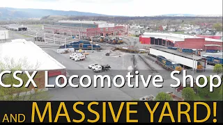 MASSIVE RAILROAD YARD, TURNTABLE, ROUNDHOUSE & MORE!!