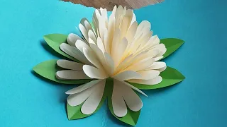 DIY 3D Flower Popup Card - DIY Flower Pop up Card - Paper Crafts - DIY Pop up Card