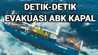 detik-detik menegangkan penyelamatan awak kapal