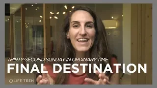 The 32nd Sunday in Ordinary Time: Final Destination