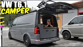 Der Schreiner macht’s möglich …GEPFEFFERT V3 im Transportercamper