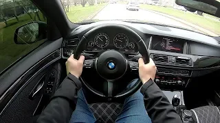 2014 BMW 528i 2.0 xDrive (245) POV TEST DRIVE