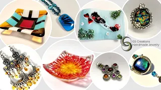 Fused Glass Project - Redwood - Reactive Fused Glass Art