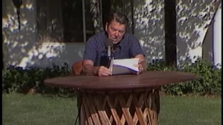 President Reagan's Two Radio Addresses on August 28 and September 4, 1982