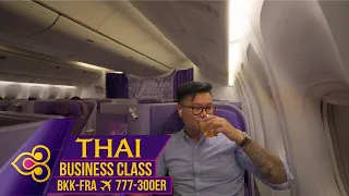 Flight Review | Thai Airways Business Class | Bangkok - Frankfurt | 777-300ER