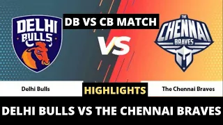 Delhi Bulls vs The Chennai Braves match highlights, T10 league 2021 CB VS DB highlights T10 league