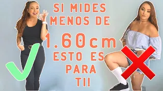 Ropa para personas bajitas y gorditas 👗  - 10 tips para verse mas estilizada 🔥 | Rossi 🌻