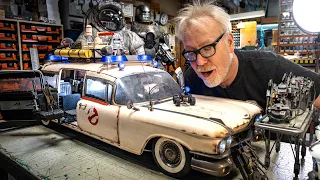 Adam Savage Unboxes Ghostbusters: Afterlife's Ecto-1!