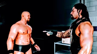 STONE COLD vs Roman Reigns extreme Backstage Brawl