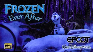 Frozen Ever After On Ride Low Light 4K POV EPCOT Walt Disney World 2021 03 02