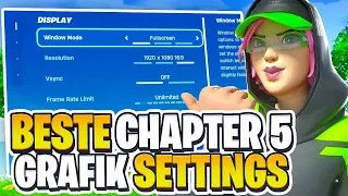 Die BESTEN GRAFIK EINSTELLUNGEN  in Fortnite Chapter 5 - Mehr FPS, 0 Input Delay und mehr!