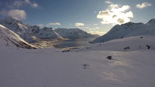 Sautinden - Lofoten - Backcountry skiing