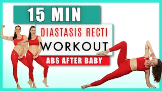 15 min BEST DIASTASIS RECTI Workout for AB SEPARATION After Pregnancy /  Ab Rehab / Abs After Baby