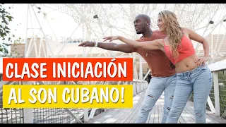 CLASE SON CUBANO PARA PRINCIPIANTES| APRENDE A BAILAR SON CUBANO CON ISMA Y LORENA