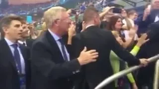 Sir Alex Ferguson Congratulates Ronaldo and Portugal players after Euro 2016 Final Win