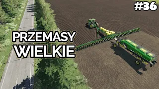 Przemasy Wielkie #36 - New John Deere DB120 planter | Farming Simulator 19 Timelapse