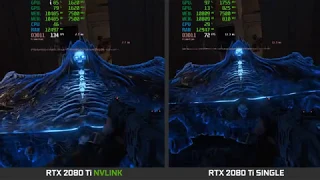 Call of Duty  Black Ops 4 -  RTX 2080Ti NVLINK vs RTX 2080 Ti Single