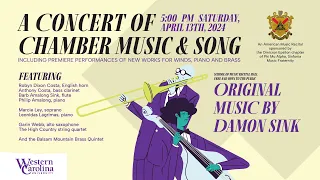 WCU School of Music - Damon Sink: A Concert of Chamber Music and Song