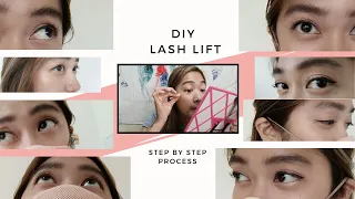I tried this DIY Lash lift | How to use iConsign Lash perming kit (Review)
