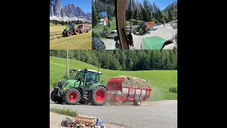 Heuernte auf der Alm 2022  | Premiere Ladewagen Gruber Pro Alp 300T | Fendt | John Deere | Aebi