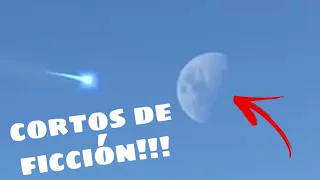 UN ASTEROIDE IMPACTA CONTRA LA LUNA!!! - CORTOS DE FICCIÓN