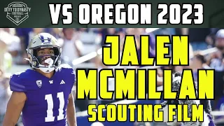 Jalen McMillan Highlights vs Oregon | 2024 NFL Draft Prospect