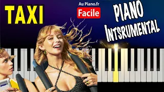 Angele TAXI Piano Instrumental Lyrics (Au Piano.fr)