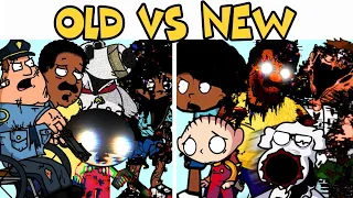 FNF VS Darkness Takeover Airborne, Rooten-Family OLD VS NEW| Pibby Family Guy