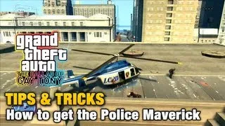 GTA: The Ballad of Gay Tony - Tips & Tricks - How to get the Police Maverick