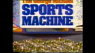 1991 The George Michael Sports Machine TV Promo