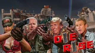 The Presidential Zomboys scale Die Rise