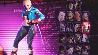 Street Fighter 6 Character Select Screen