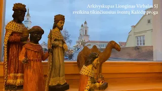 Arkivyskupas Lionginas Virbalas SJ sveikina tikinčiuosius šventų Kalėdų proga