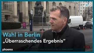 Elmar Schütze zum Ergebnis der Abgeordnetenhaus-Wahl in Berlin am 13.02.23