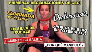 PRIMERAS DECLARACIONES DE CECI DESPUES DE SER ELIMINADA DE SURVIVOR MÉXICO, ELIMINADA POR LESIÓN