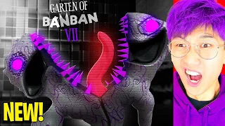 ALL Garten Of Banban 7 SECRETS YOU MISSED!? *LEAKED* (LANKYBOX REACT)