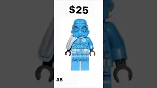 Top 10 Most Expensive LEGO Star Wars Clone Trooper Minifigures!