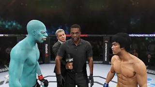 Zombie vs. Bruce Lee (EA Sports UFC 2) - CPU vs. CPU