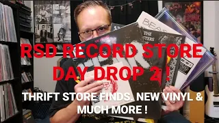 RSD RECORD STORE DAY DROP 2 ! THRIFT STORE FINDS, NEW VINYL & MUCH MORE !