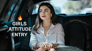 Girls College Entry | Girls Attitude Status 🔥