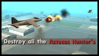 "Destroy all the Aztecas Hunter's" | GTA:SA Random User Made Missions Speedruns