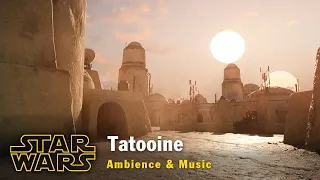 STAR WARS 🌌 Tatooine | Ambience & Music [ASMR]